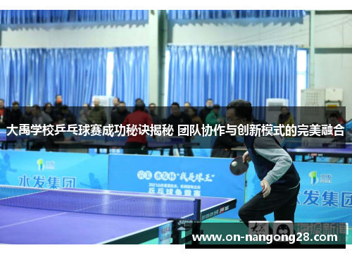 大禹学校乒乓球赛成功秘诀揭秘 团队协作与创新模式的完美融合